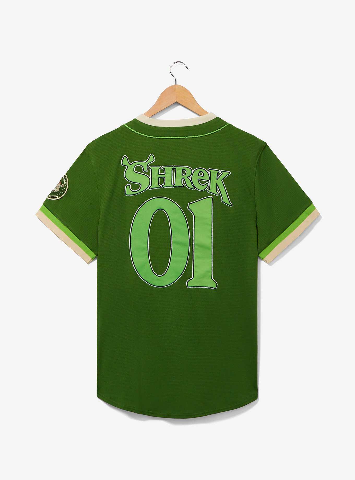 Shrek Swamp Baseball Jersey - BoxLunch Exclusive, , hi-res