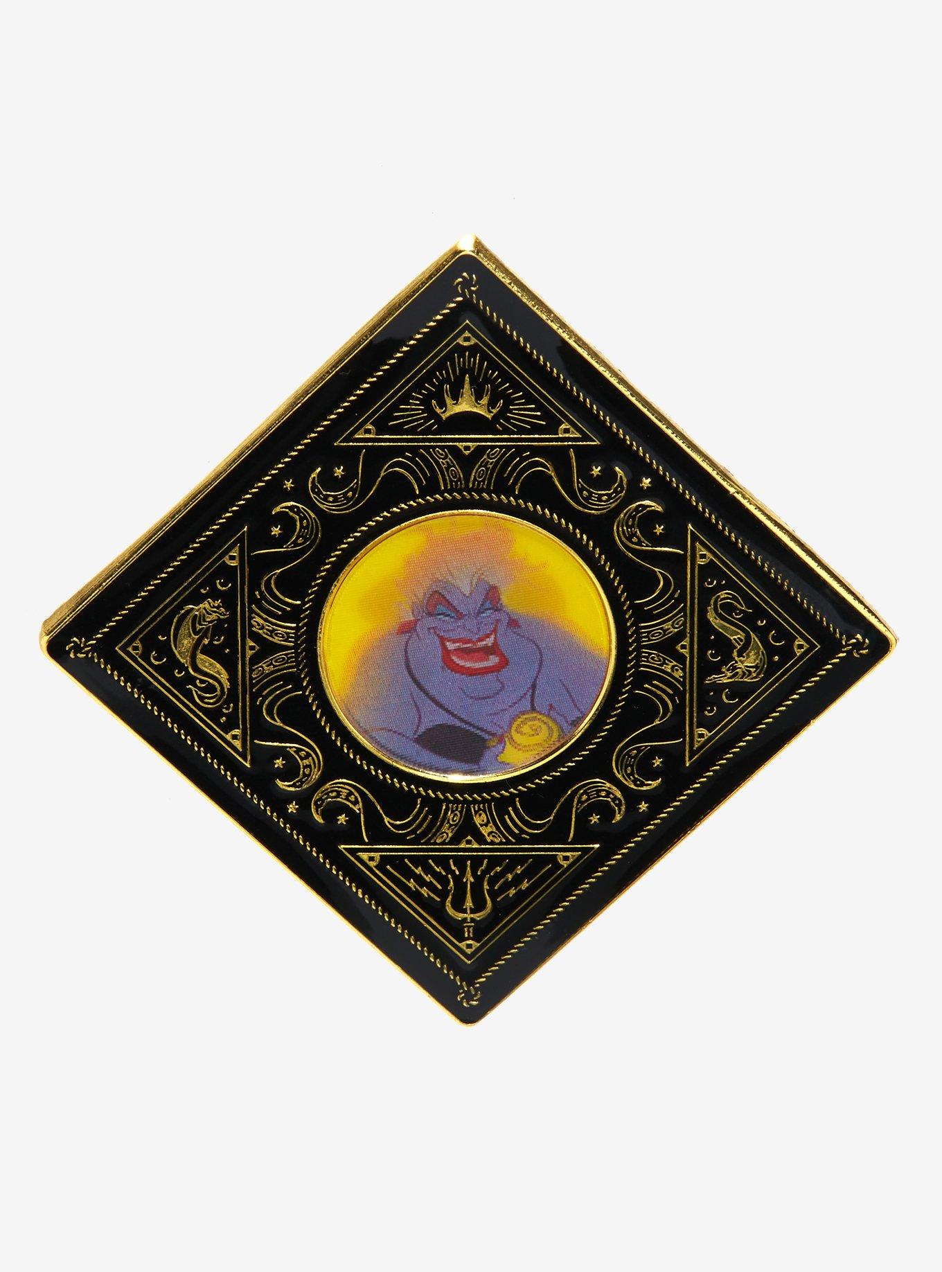 Loungefly Disney The Little Mermaid Ursula & Vanessa Lenticular Enamel Pin - BoxLunch Exclusive, , alternate