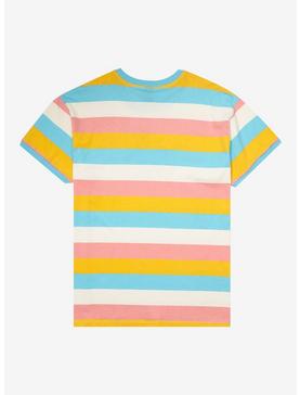 Disney Winnie The Pooh Duo Stripe Ringer T-Shirt Plus Size, , hi-res