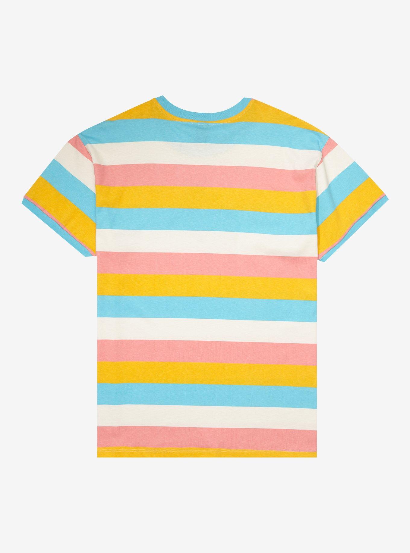 Disney Winnie The Pooh Duo Stripe Ringer T-Shirt Plus Size, MULTI, alternate