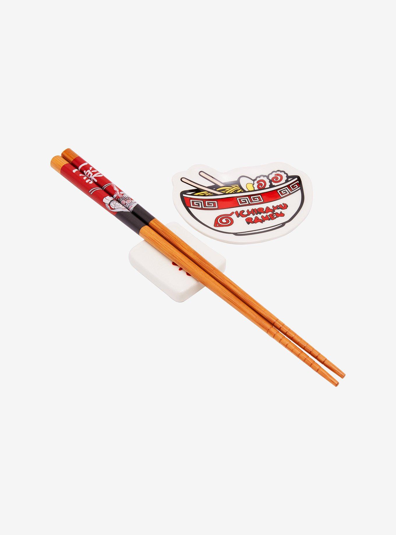 Naruto Shippuden Chopsticks with Rest and Soy Sauce Dish, , alternate