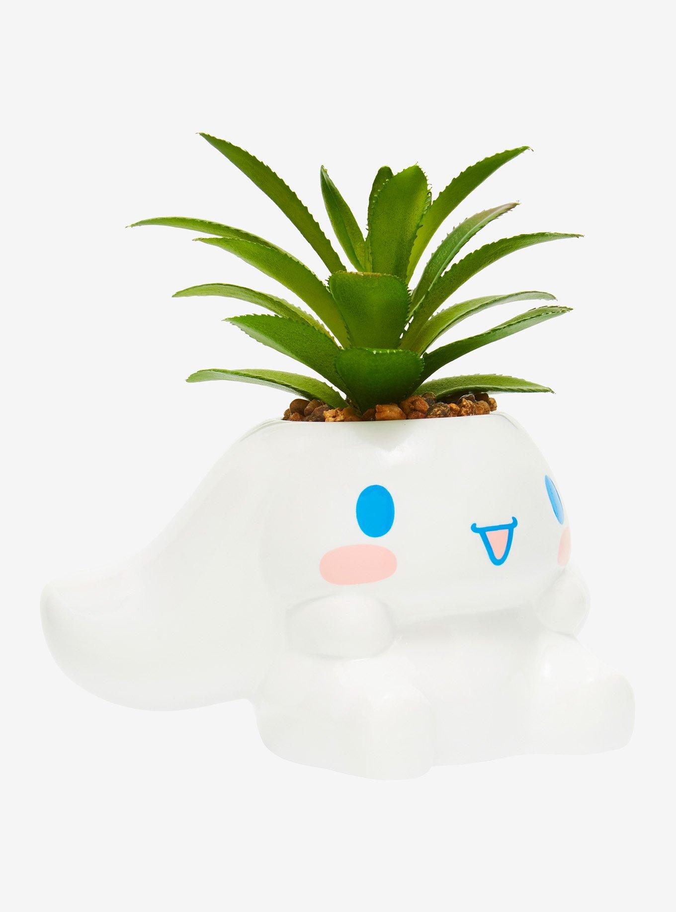 Sanrio Cinnamoroll Faux Succulent Planter, , alternate