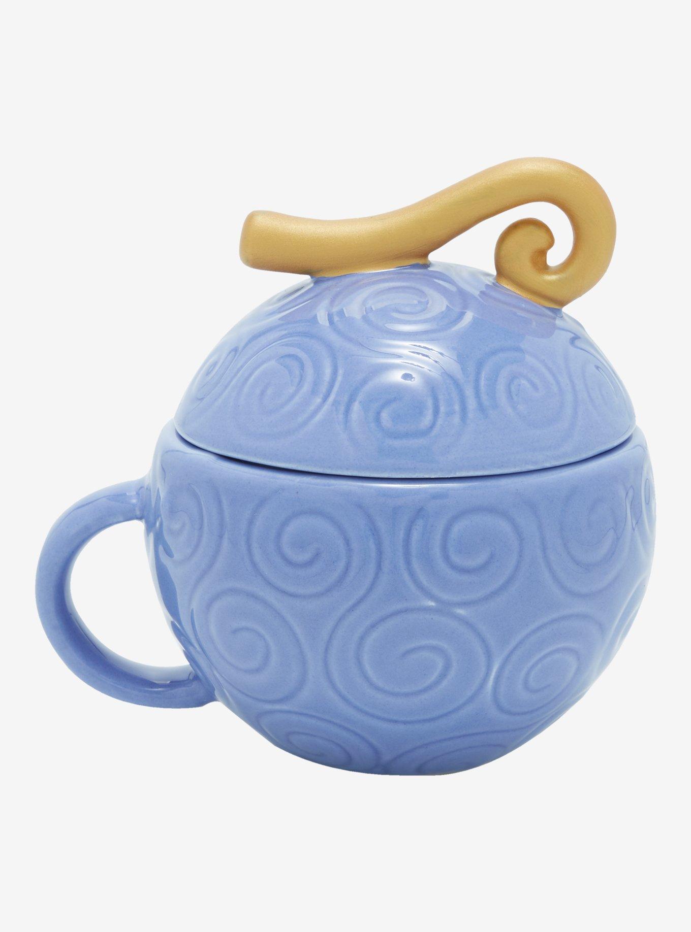 One Piece Gomu Gomu no Mi Figural Mug with Lid, , alternate