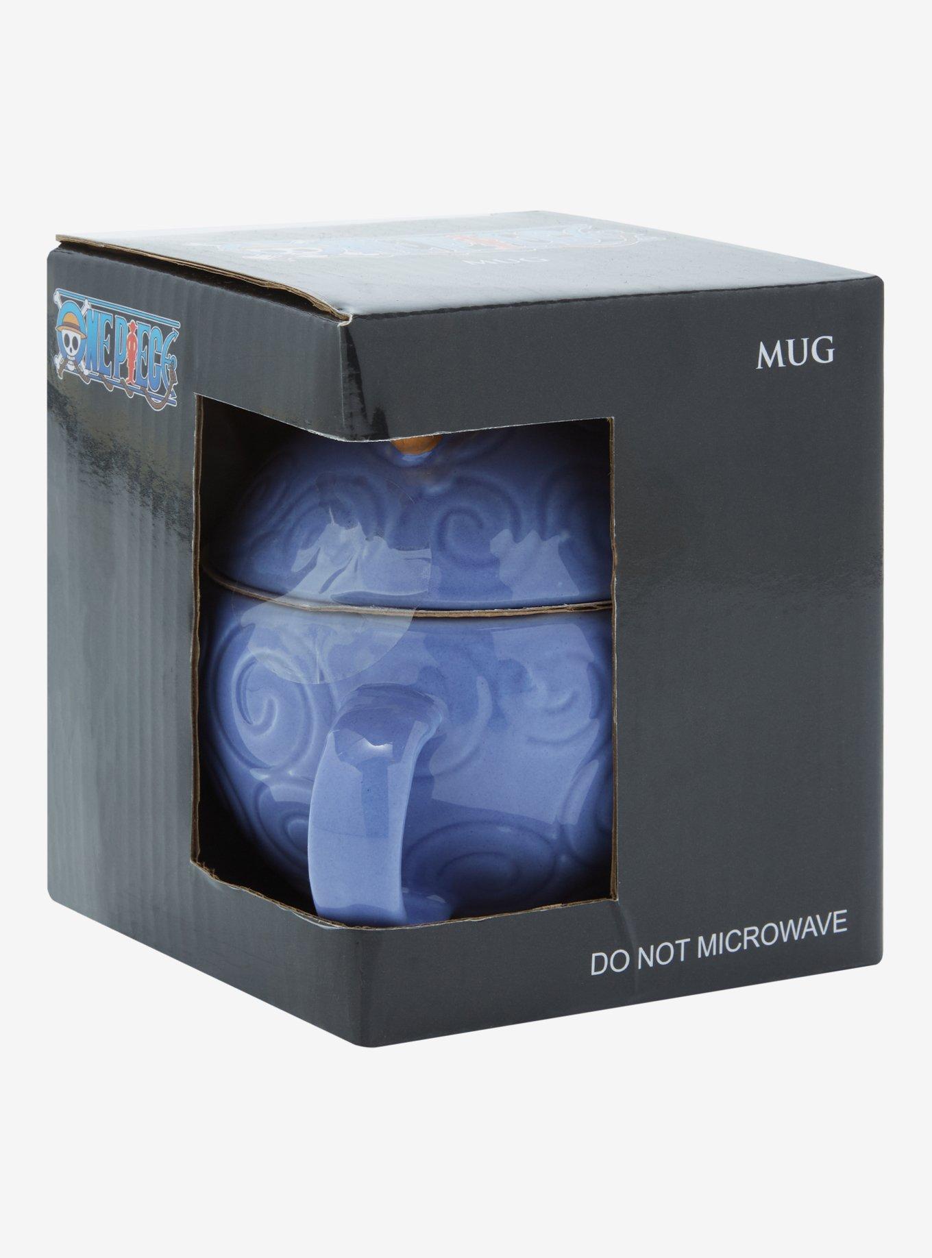 One Piece Gomu Gomu no Mi Figural Mug with Lid, , alternate