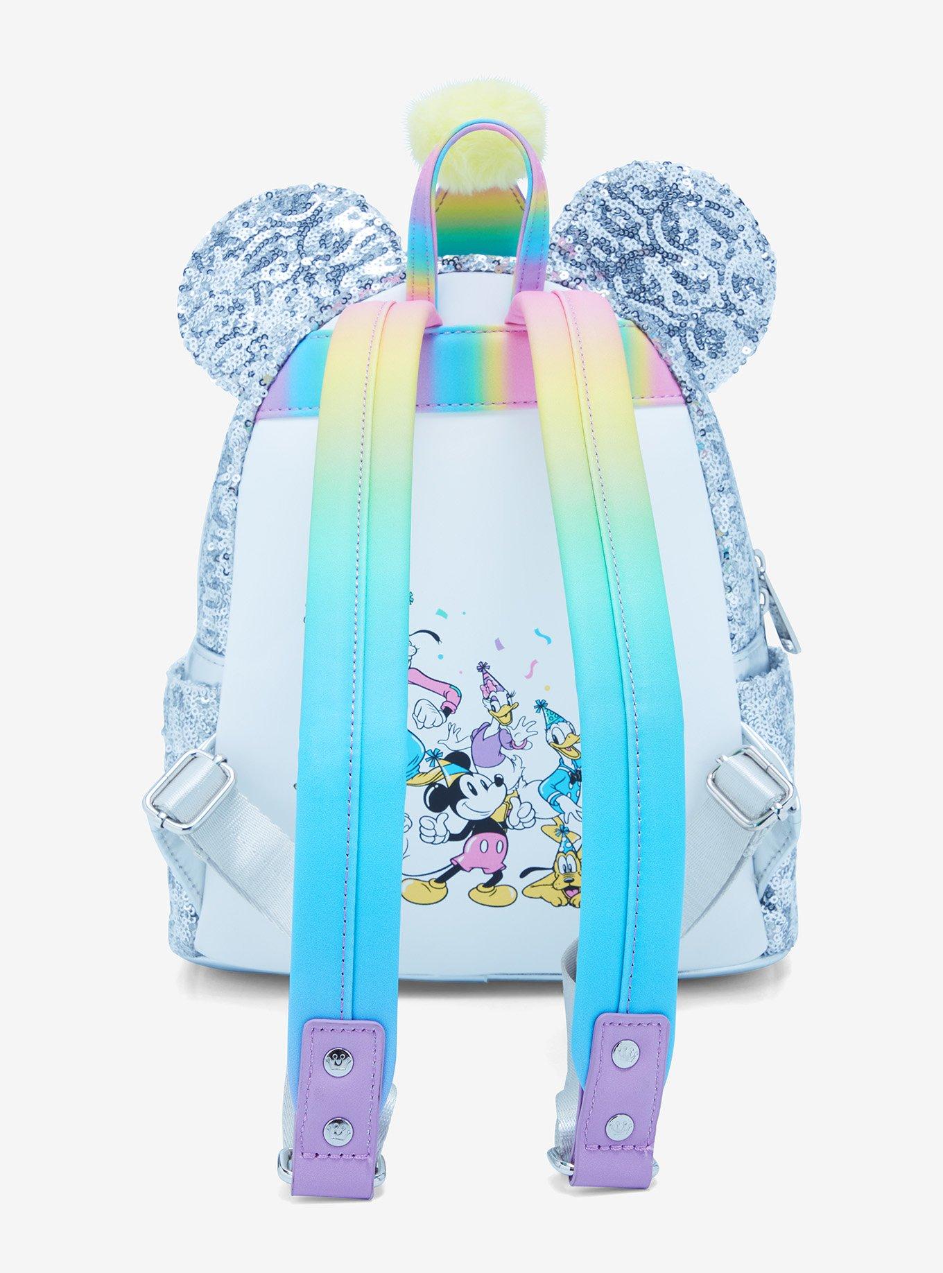 Loungefly Disney Mickey Mouse Ears Birthday Hat Mini Backpack, , alternate