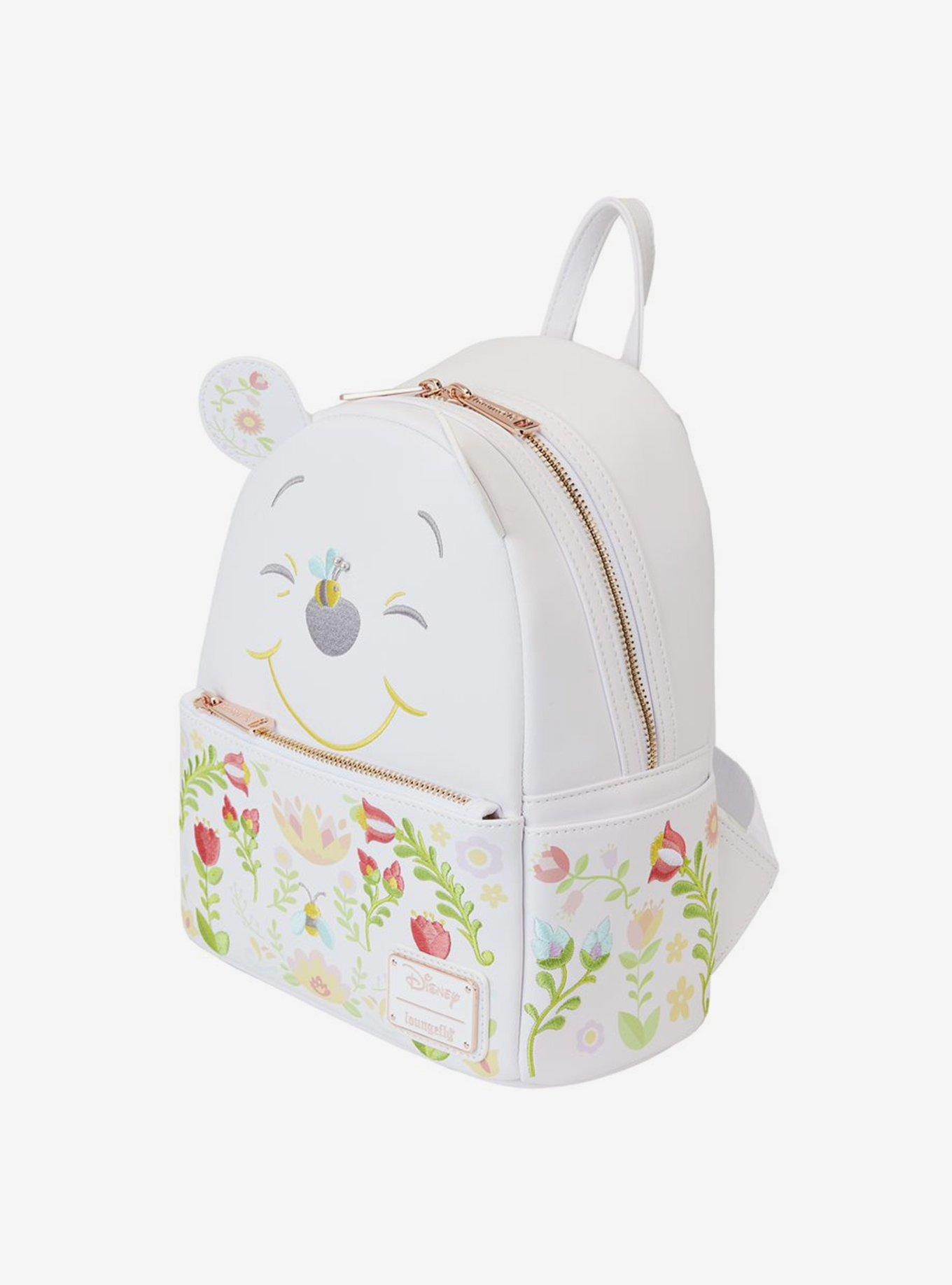 Loungefly Disney Winnie The Pooh Floral Mini Backpack, , alternate