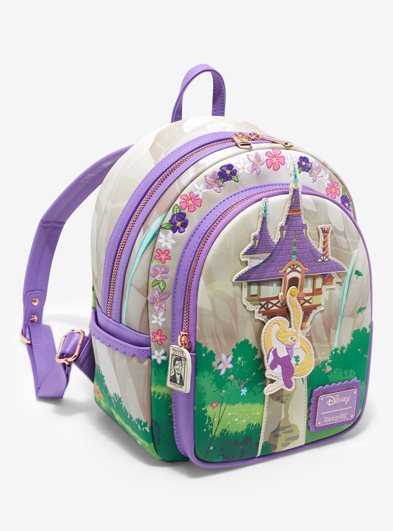 Loungefly Disney Tangled Rapunzel Swinging Mini Backpack, , alternate