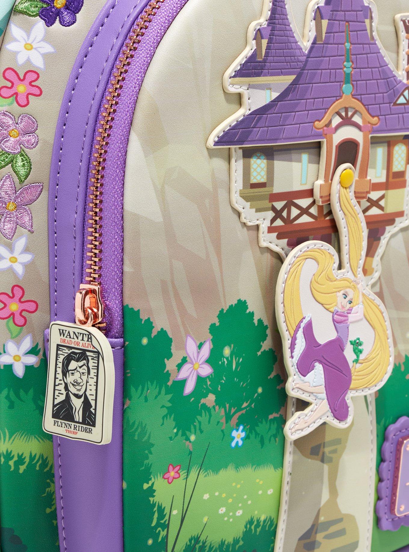 Loungefly Disney Tangled Rapunzel Swinging Mini Backpack, , alternate