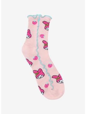 My Melody Strawberry Ankle Socks, , hi-res