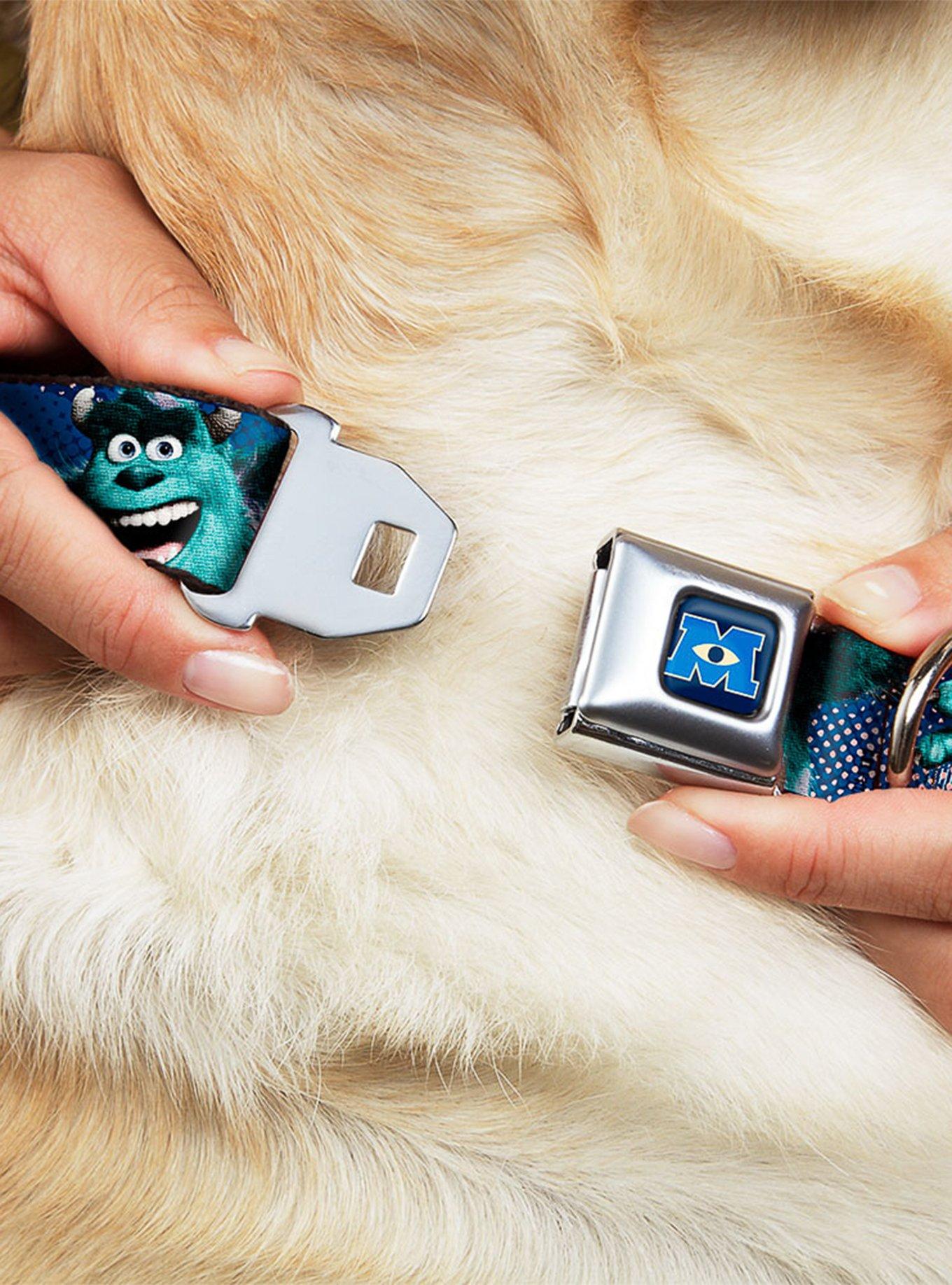Disney Pixar Monsters Inc. Sulley Scare Pose Seatbelt Buckle Pet Collar, , hi-res