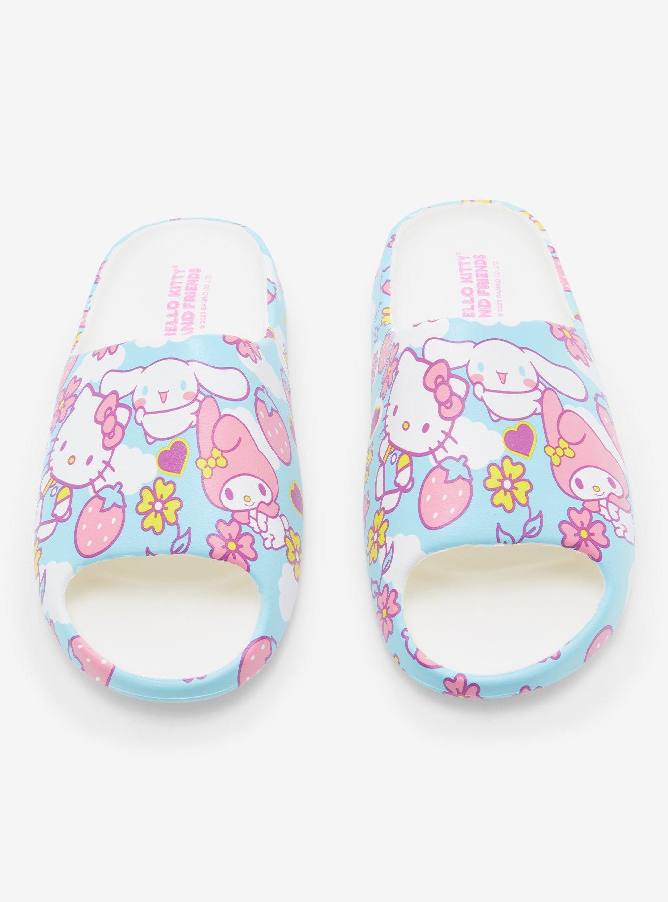 Hello Kitty And Friends Floral Slides, MULTI, alternate