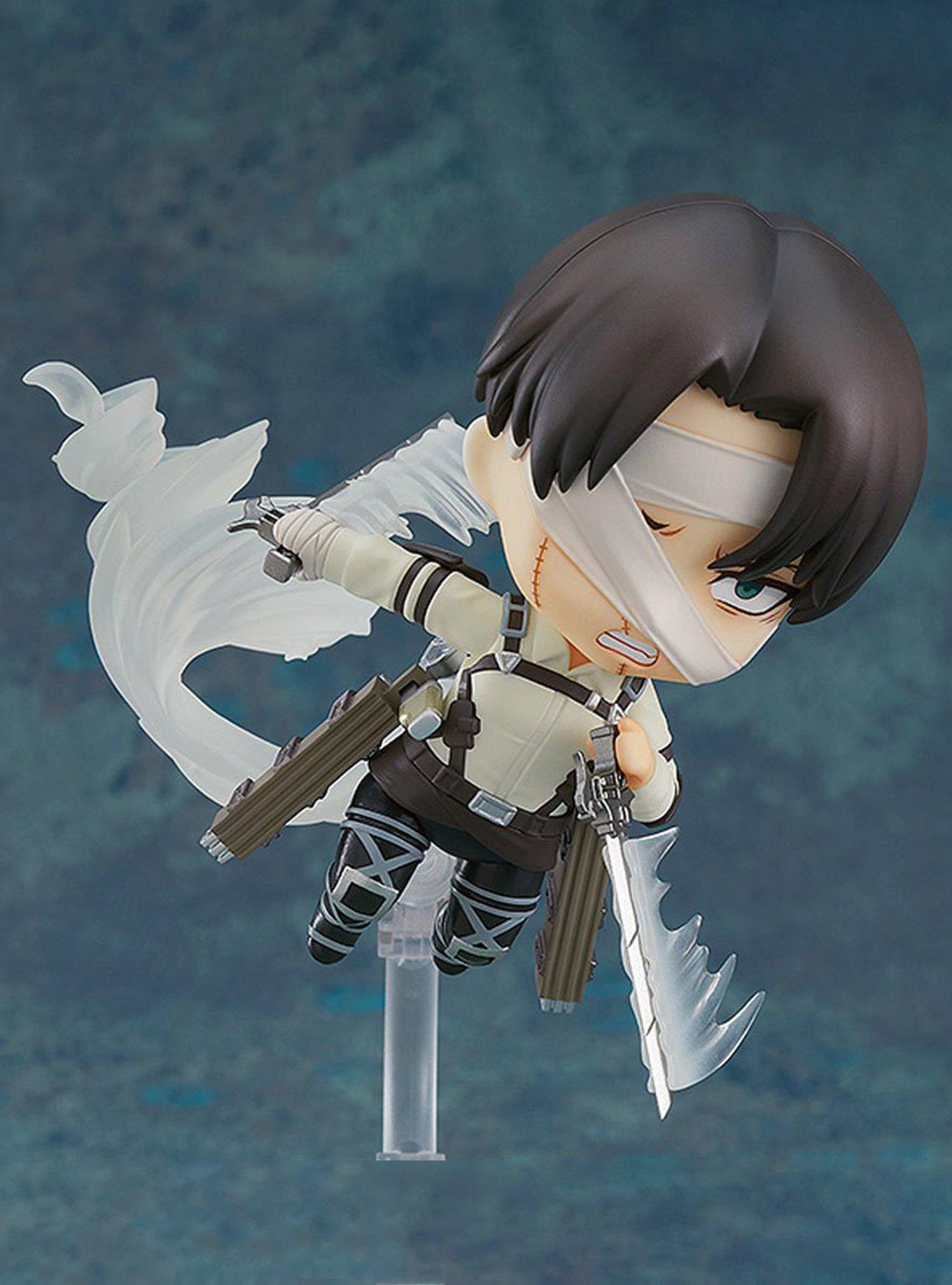 Good Smile Company Attack on Titan Nendoroid No.2002 Levi Ackerman (The Final Season Ver.) Figure, , alternate