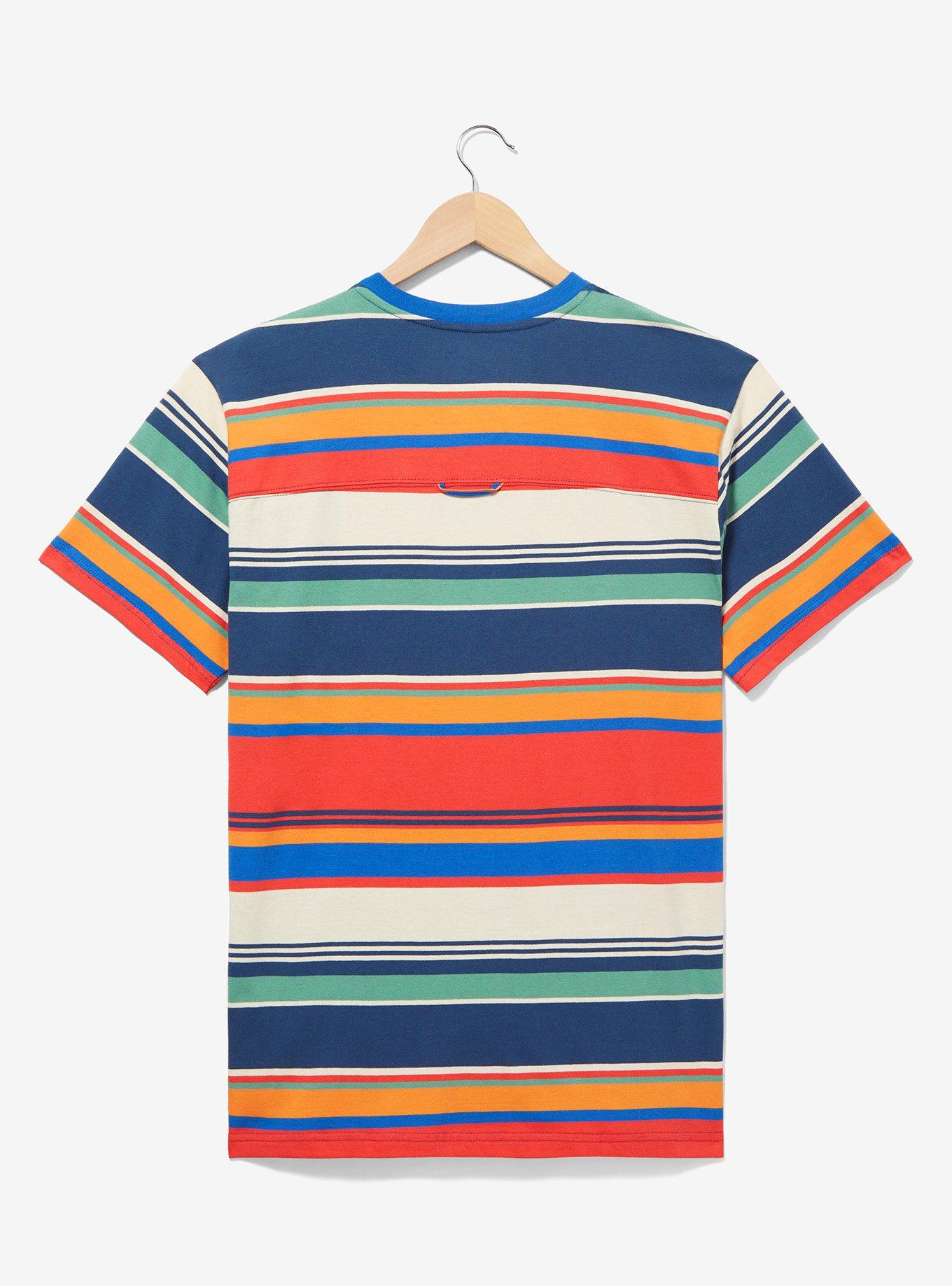 Looney Tunes Wile. R Coyote & Road Runner Striped T-Shirt, MULTI, alternate