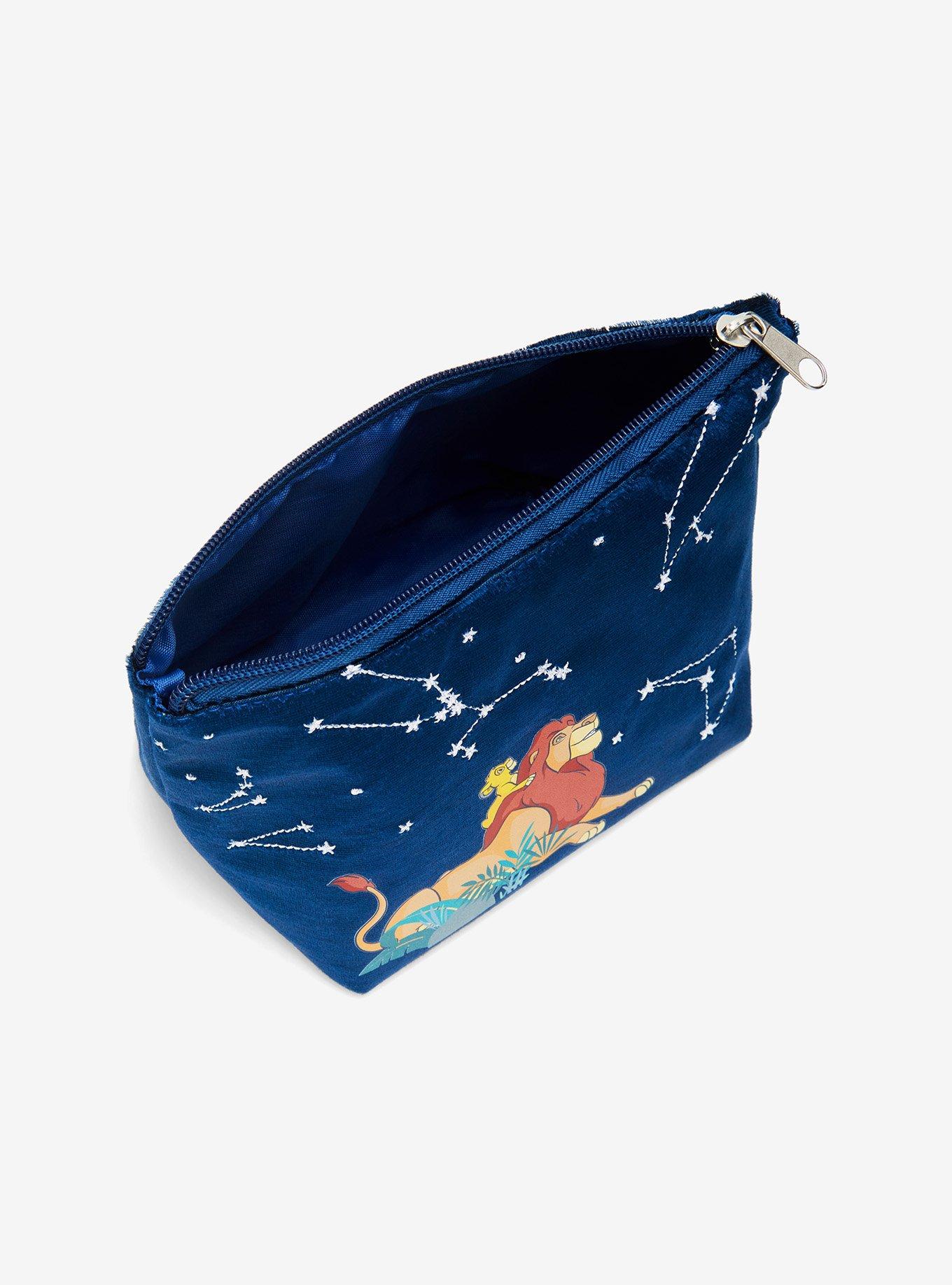 Disney The Lion King Mufasa & Simba Stargazing Cosmetic Bag - BoxLunch Exclusive , , alternate