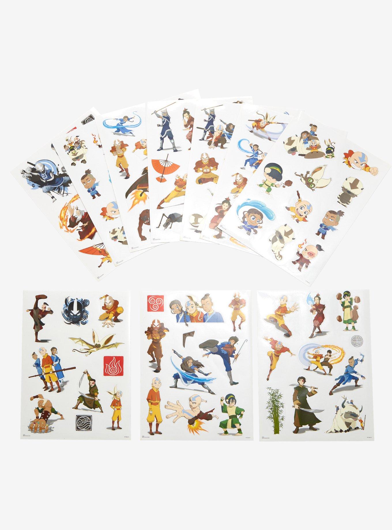 Avatar: The Last Airbender Sticker Pack, , alternate
