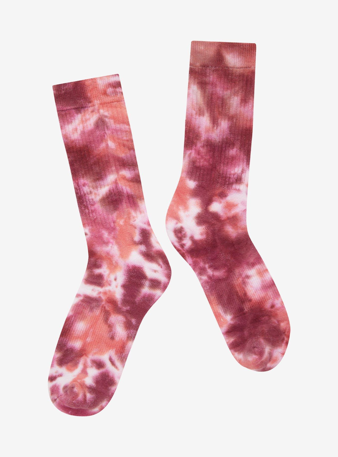 Dr. Pepper Tie-Dye Crew Socks, , alternate