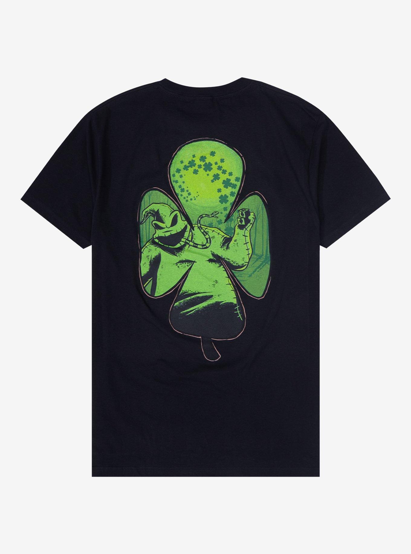 The Nightmare Before Christmas Lucky Two-Sided T-Shirt, BLACK, alternate