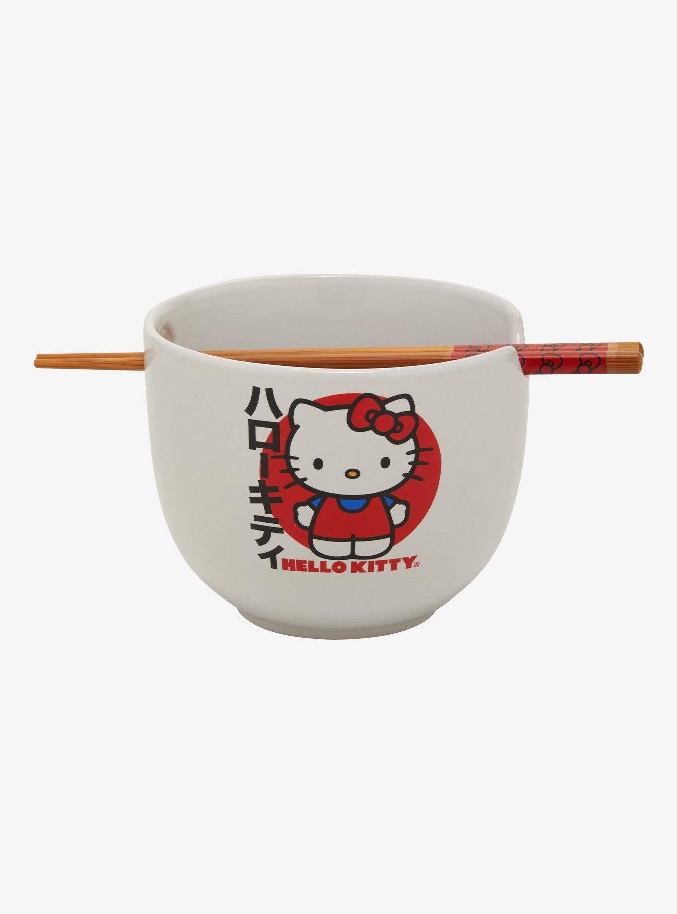 Hello Kitty Japan Ramen Bowl With Chopsticks, , alternate