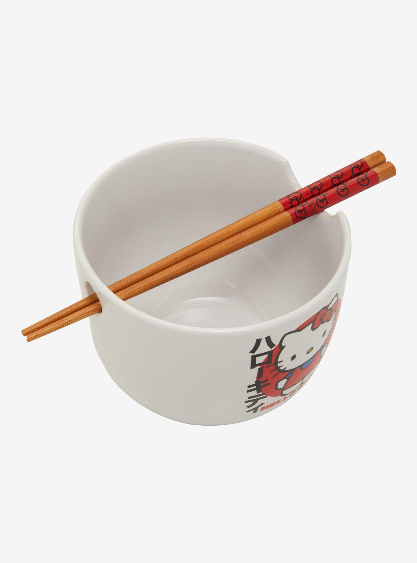 Hello Kitty Japan Ramen Bowl With Chopsticks, , alternate