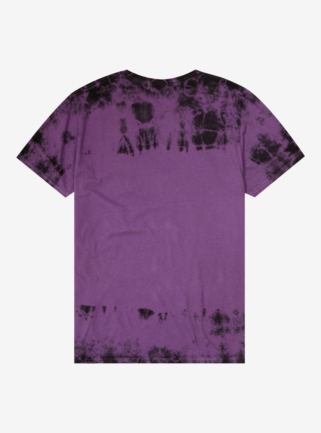 Neon Genesis Evangelion Eva-01 Gendo Tie-Dye T-Shirt, MULTI, alternate