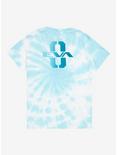 Neon Genesis Evangelion Rei Spiral Tie-Dye T-Shirt, MULTI, alternate