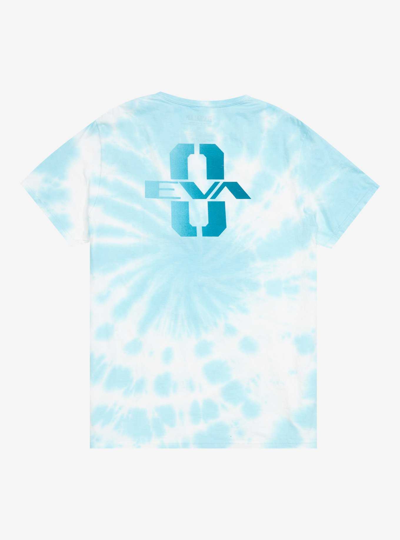 Neon Genesis Evangelion Rei Spiral Tie-Dye T-Shirt, , hi-res