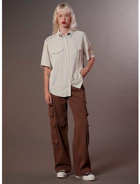 Her Universe Indiana Jones Expedition Girls Woven Button-Up, , hi-res