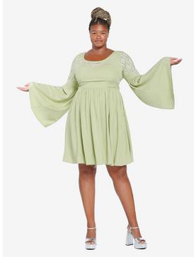 Her Universe The Lord Of The Rings Arwen Bell Sleeve Dress Plus Size Her Universe Exclusive, , hi-res