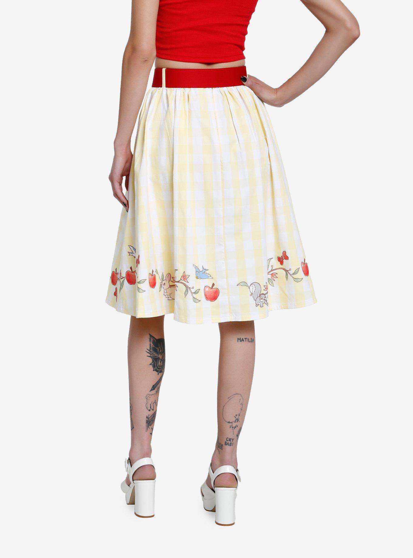 Her Universe Disney Snow White And The Seven Dwarfs Retro Belt Skirt Her Universe Exclusive, MULTI, alternate