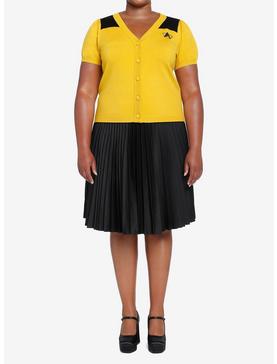 Her Universe Star Trek Yellow Uniform Short-Sleeve Cardigan Plus Size Her Universe Exclusive, , hi-res