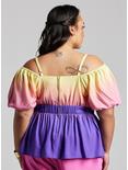 Her Universe Star Wars Padme Amidala Cold Shoulder Top Plus Size Her Universe Exclusive, MULTI, alternate