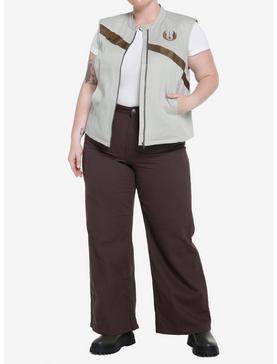 Her Universe Star Wars Rey Zip-Up Vest Plus Size Her Universe Exclusive, , hi-res