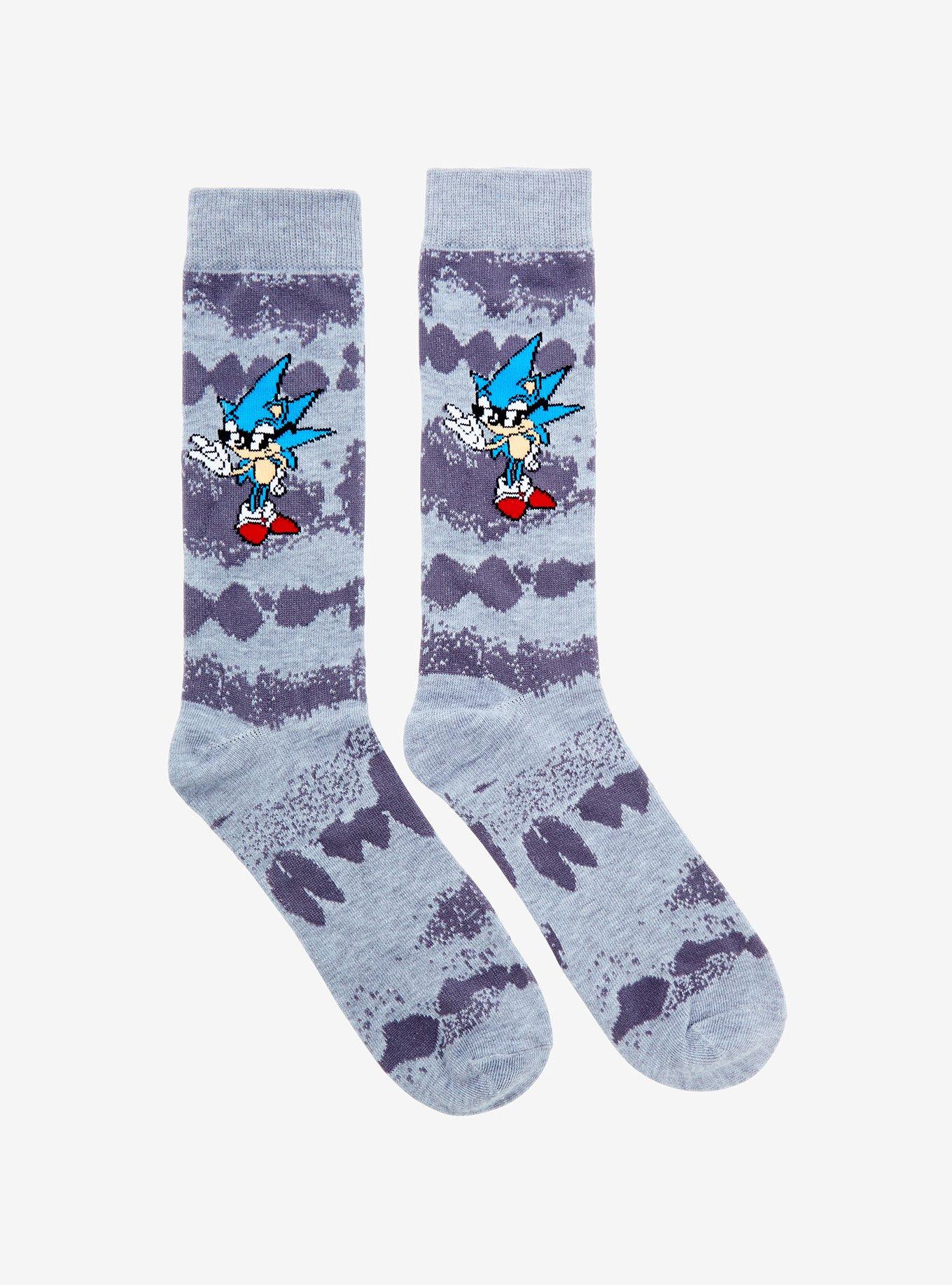 Sonic the Hedgehog Cool Sonic Crew Socks , , alternate