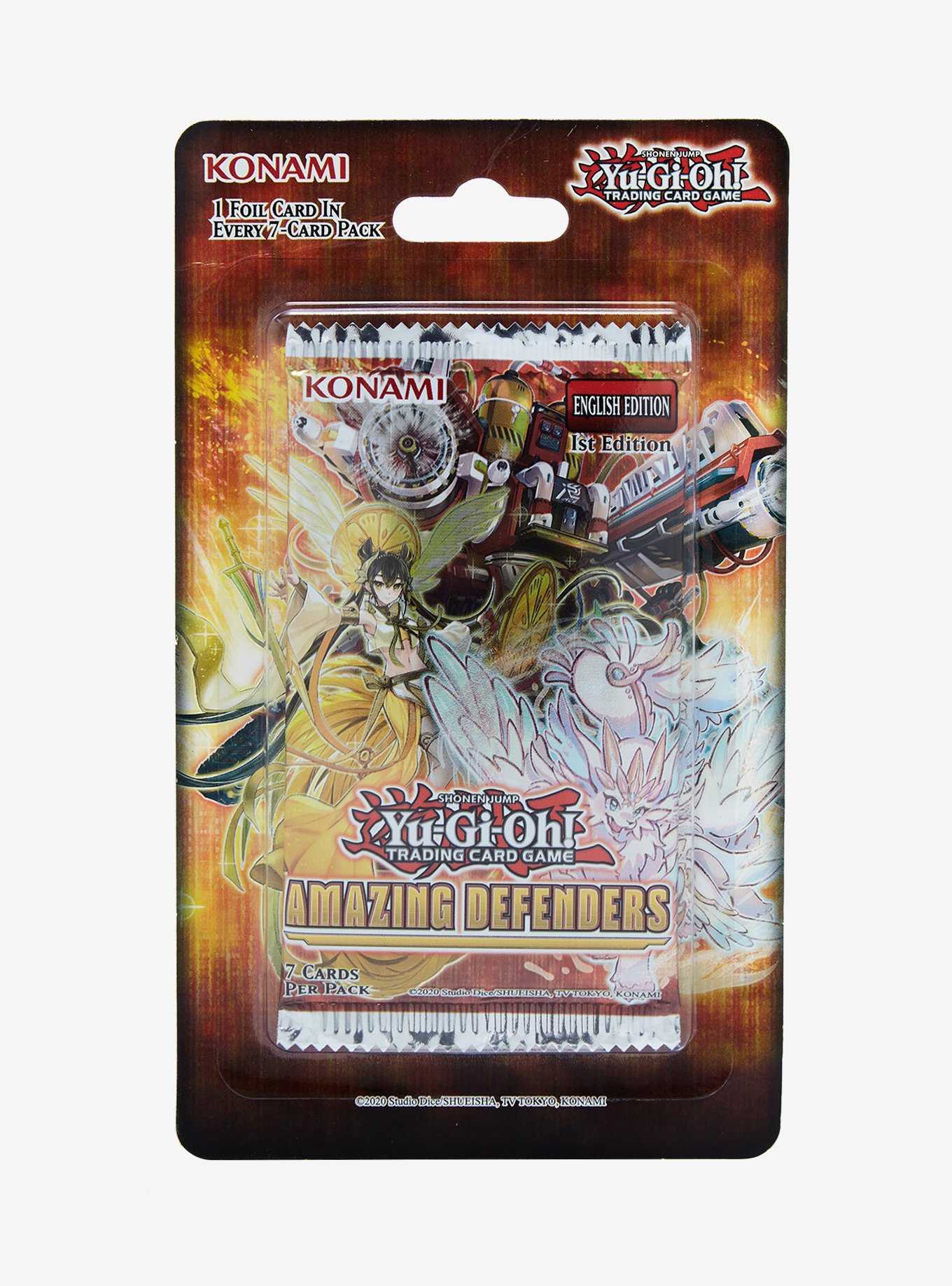 YuGiOh Trading Card Game Amazing Defenders Booster Pack , , hi-res