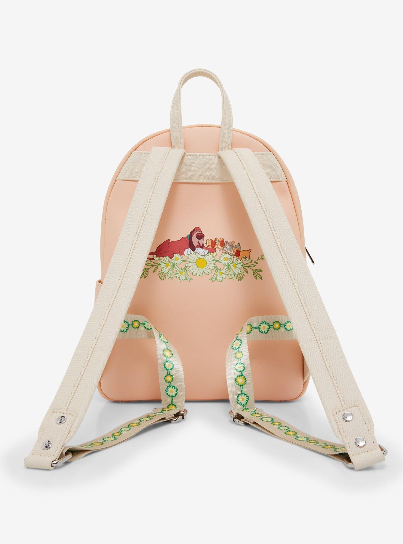 Loungefly Disney Lady and the Tramp Daisy Portrait Mini Backpack - BoxLunch Exclusive, , alternate