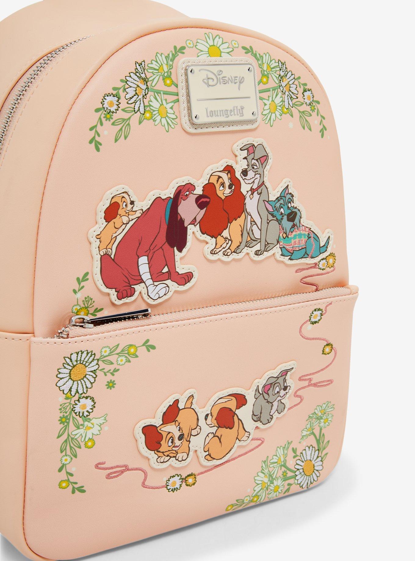 Loungefly Disney Lady and the Tramp Daisy Portrait Mini Backpack - BoxLunch Exclusive, , alternate