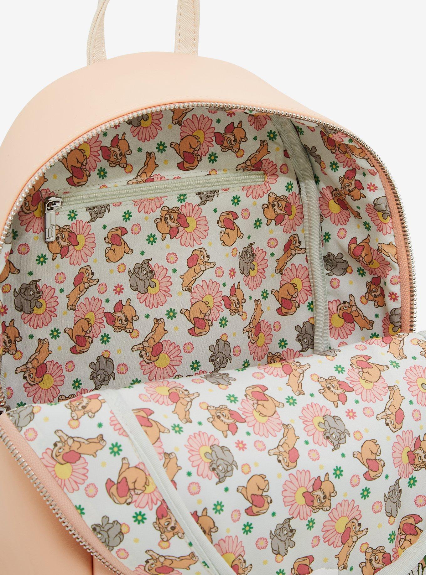 Loungefly Disney Lady and the Tramp Daisy Portrait Mini Backpack - BoxLunch Exclusive, , alternate