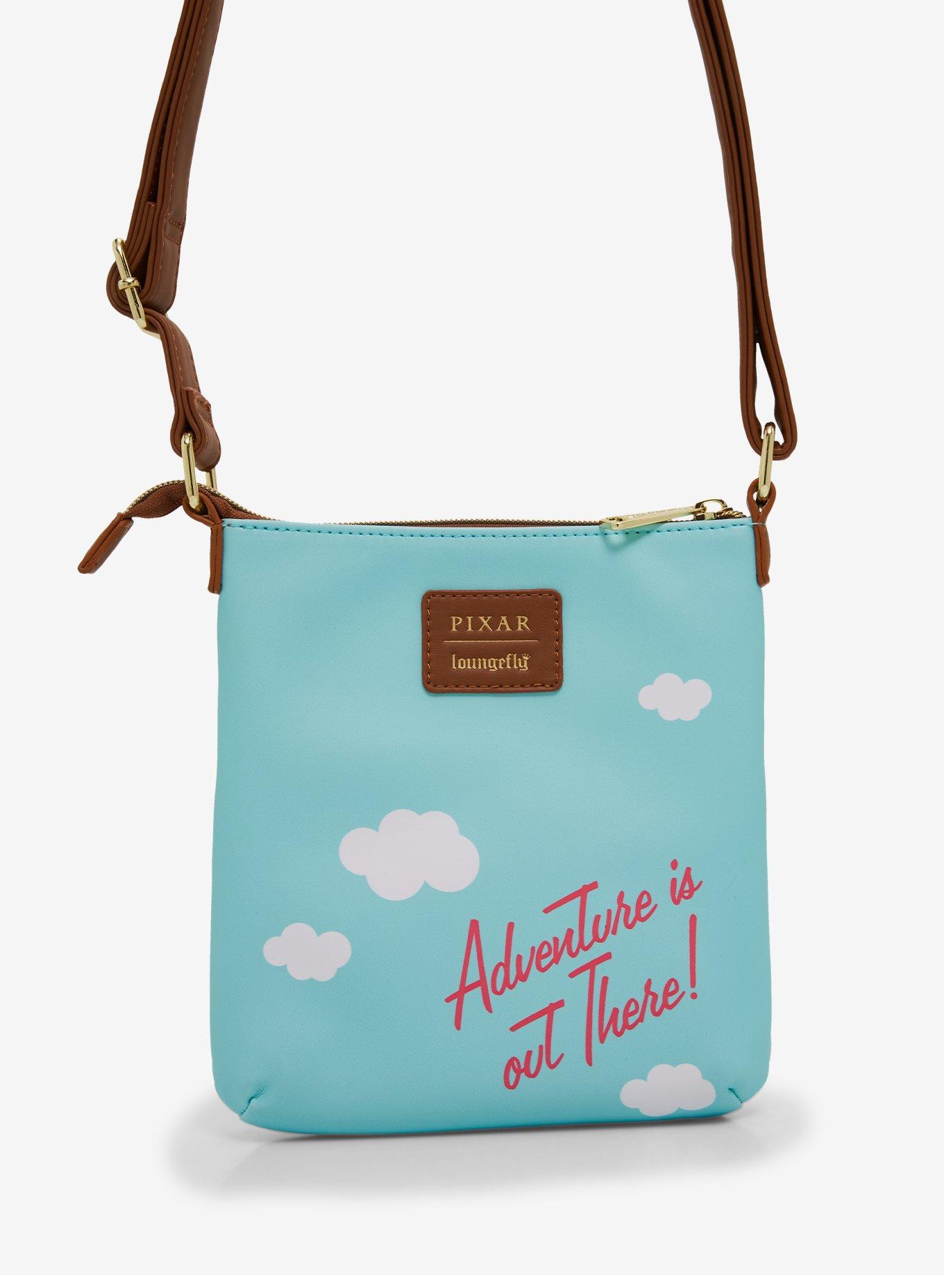 Loungefly Disney Pixar Up Carl & Ellie Adventure Crossbody Bag - BoxLunch Exclusive, , alternate