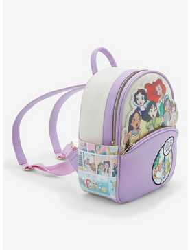 Disney Princesses Comic Art Mini Backpack - BoxLunch Exclusive, , hi-res