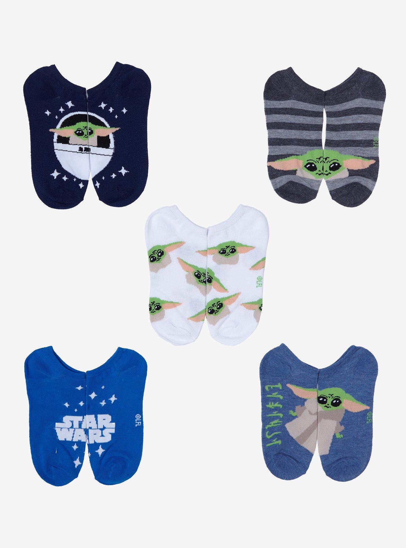 Star Wars The Mandalorian Cartoon Grogu Sock Set, , alternate