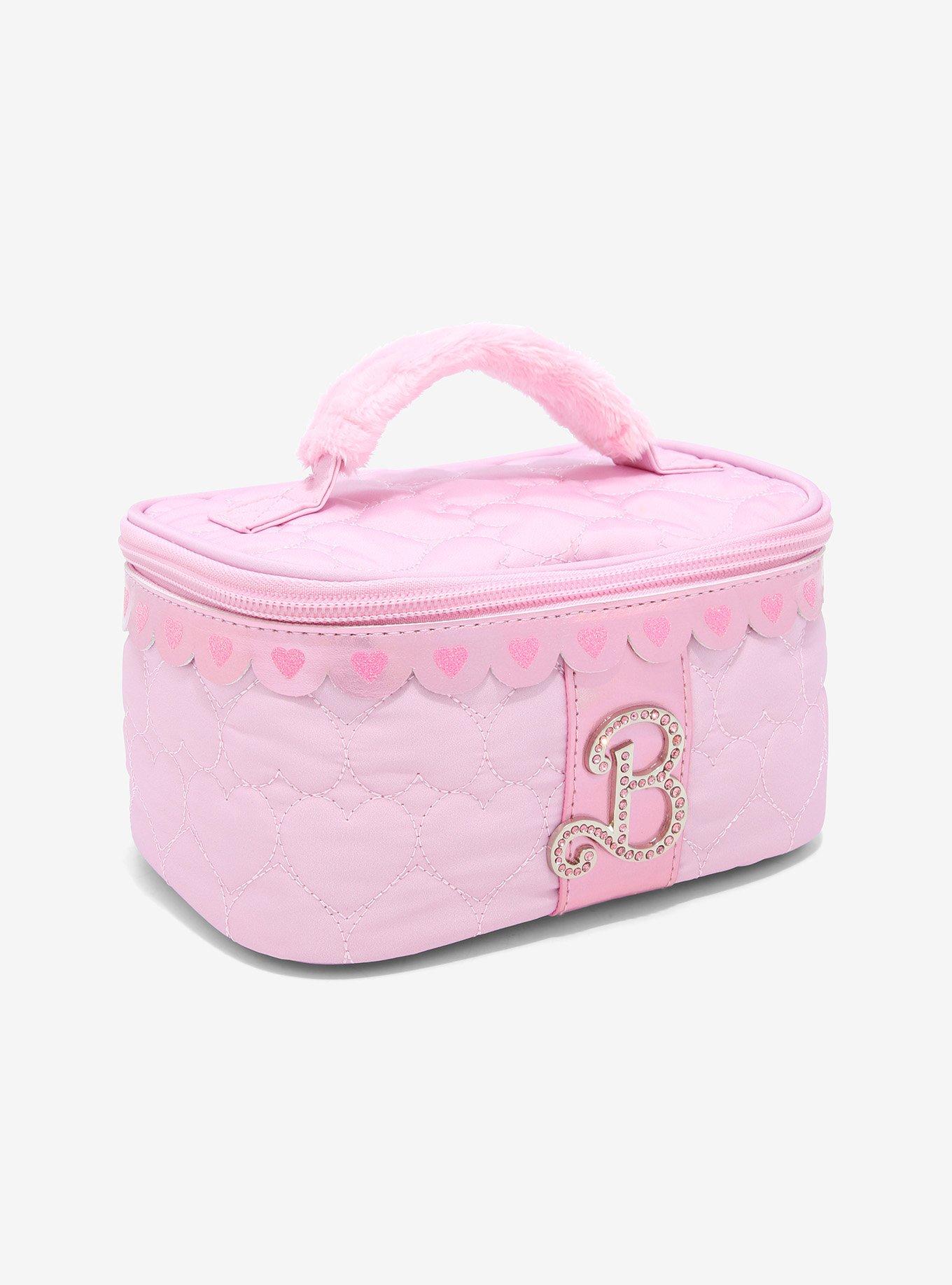 Barbie Jeweled Logo Makeup Bag, , alternate