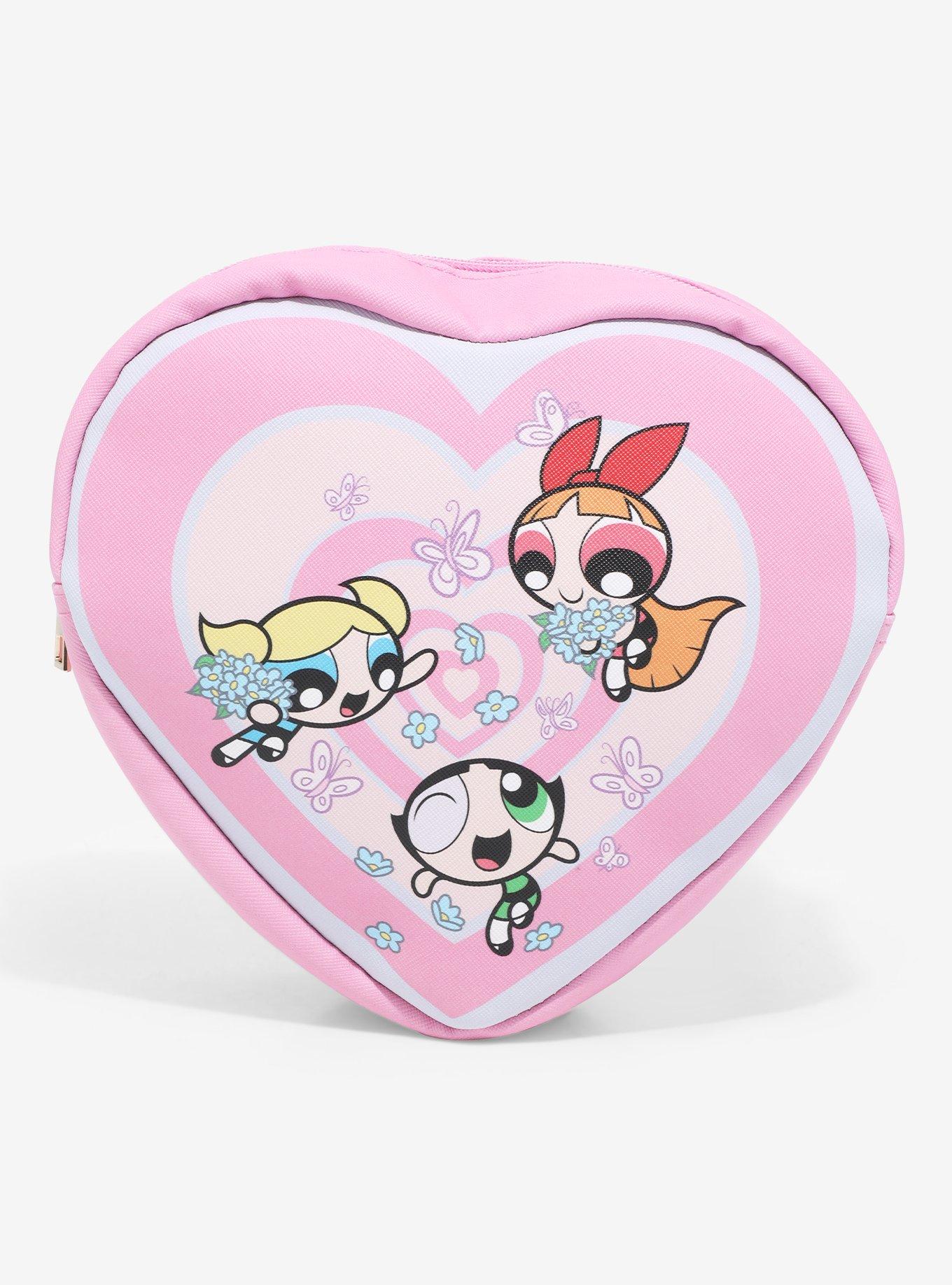 The Powerpuff Girls Heart Makeup Bag, , alternate