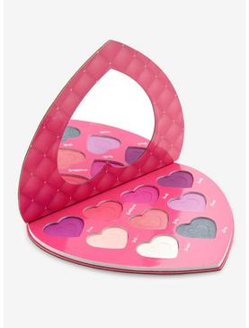 Pink Heart Eyeshadow & Highlighter Palette, , hi-res