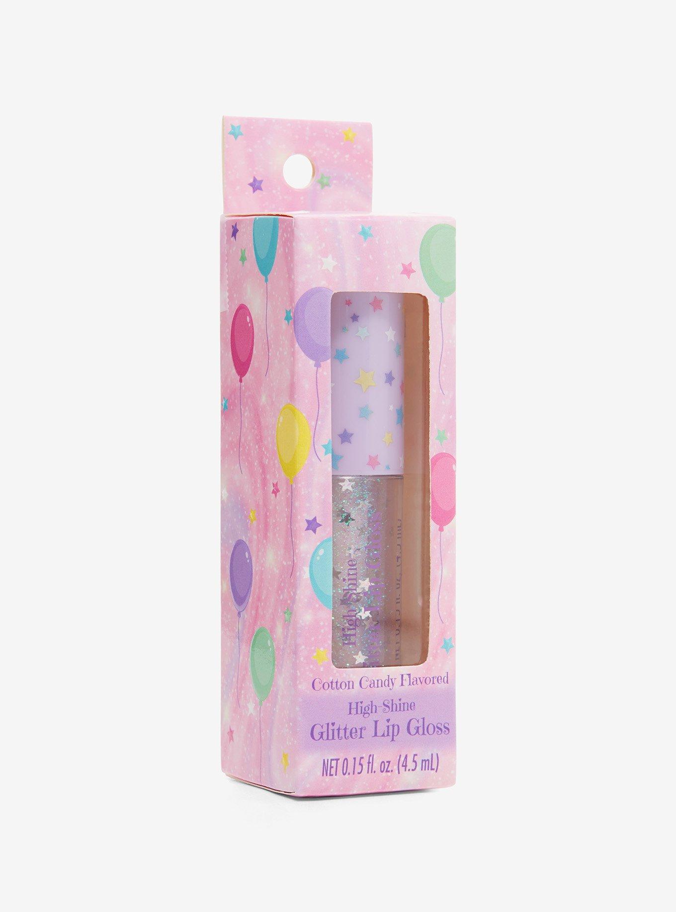 Silver Star Glitter Lip Gloss, , alternate