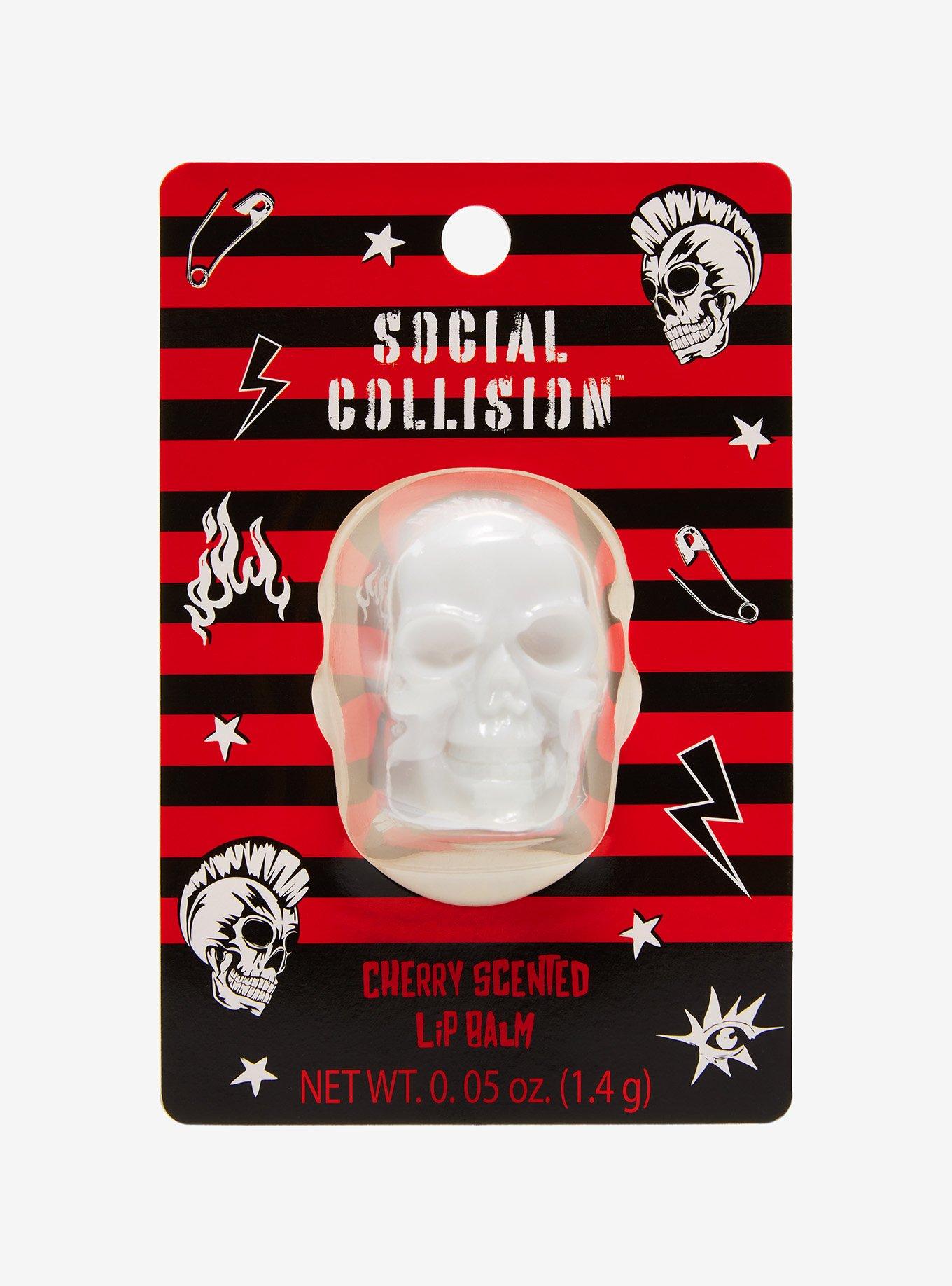 Social Collision Skull Lip Balm, , alternate