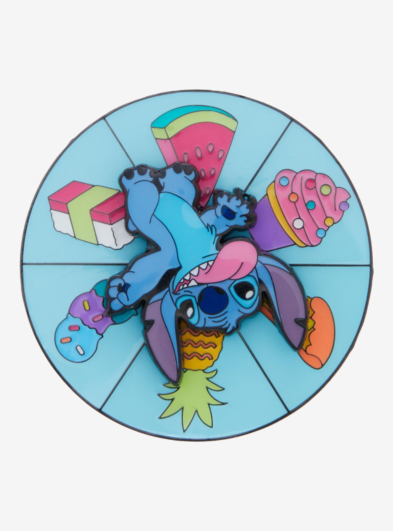 Loungefly Disney Lilo & Stitch Snacks Enamel Pin, , alternate