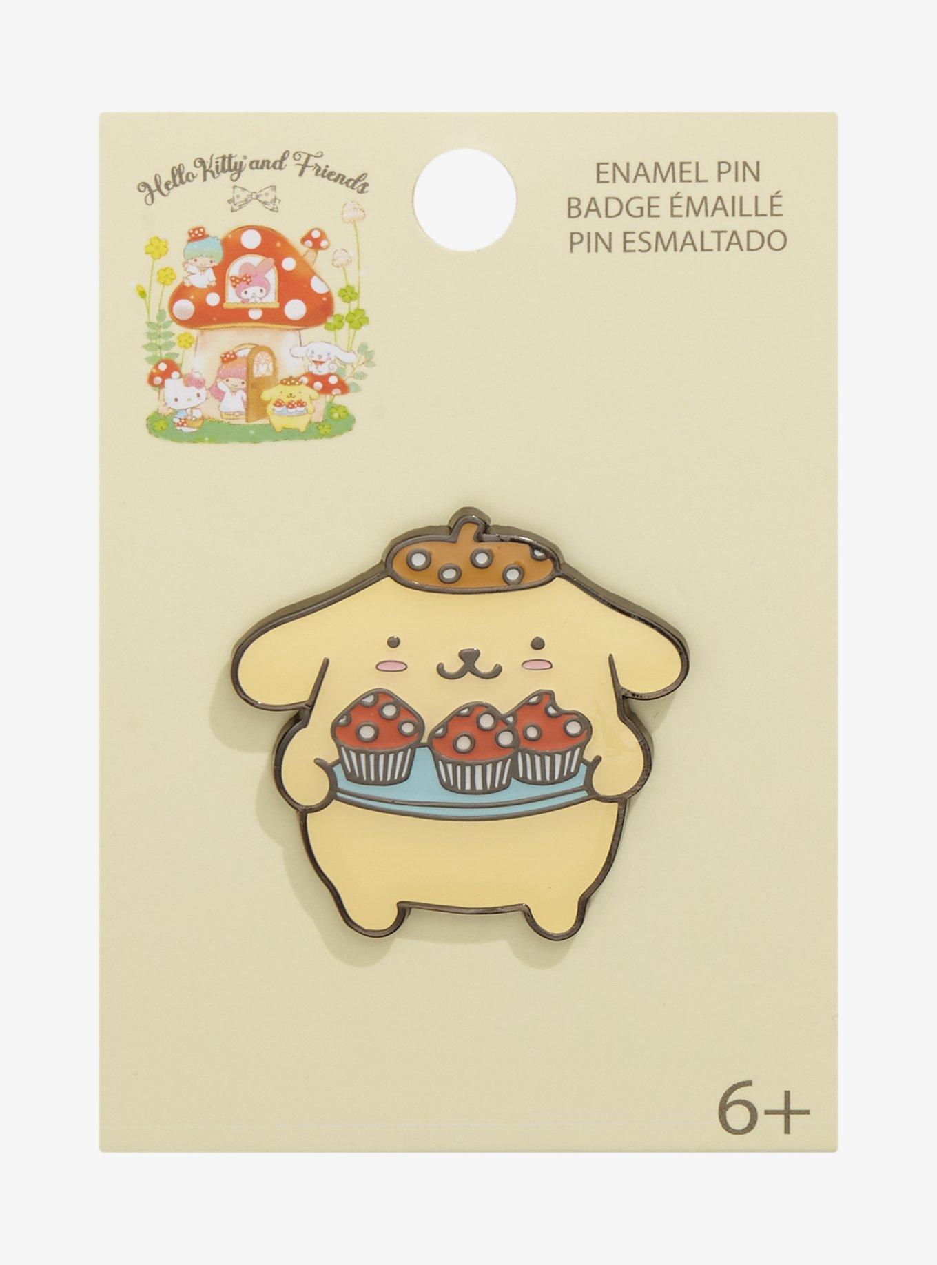 Loungefly Pompompurin Mushroom Enamel Pin, , alternate - view 2