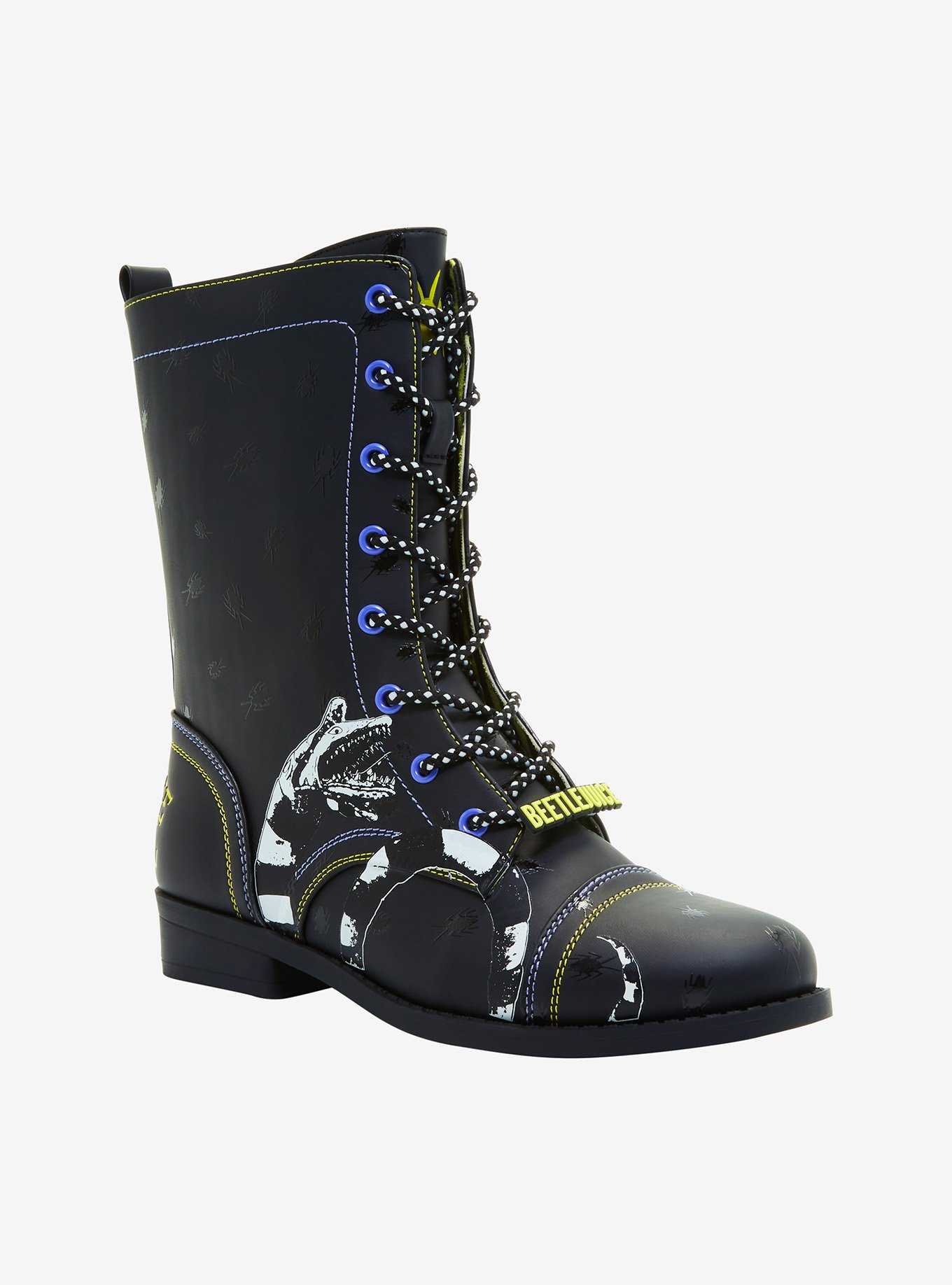 Beetlejuice Sandworm Combat Boots, , hi-res