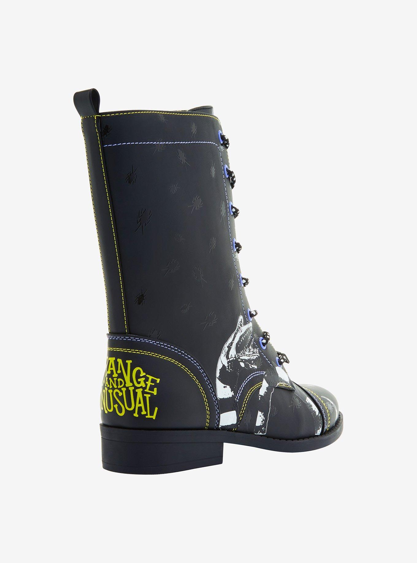 Beetlejuice Sandworm Combat Boots, MULTI, alternate