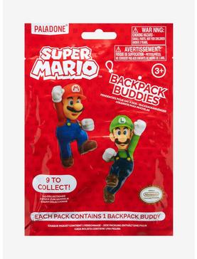 Super Mario Character Blind Bag Figural Key Chain, , hi-res